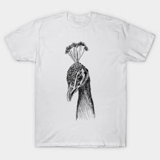 Peacock head image T-Shirt